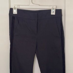 Tuxedo style dress pant